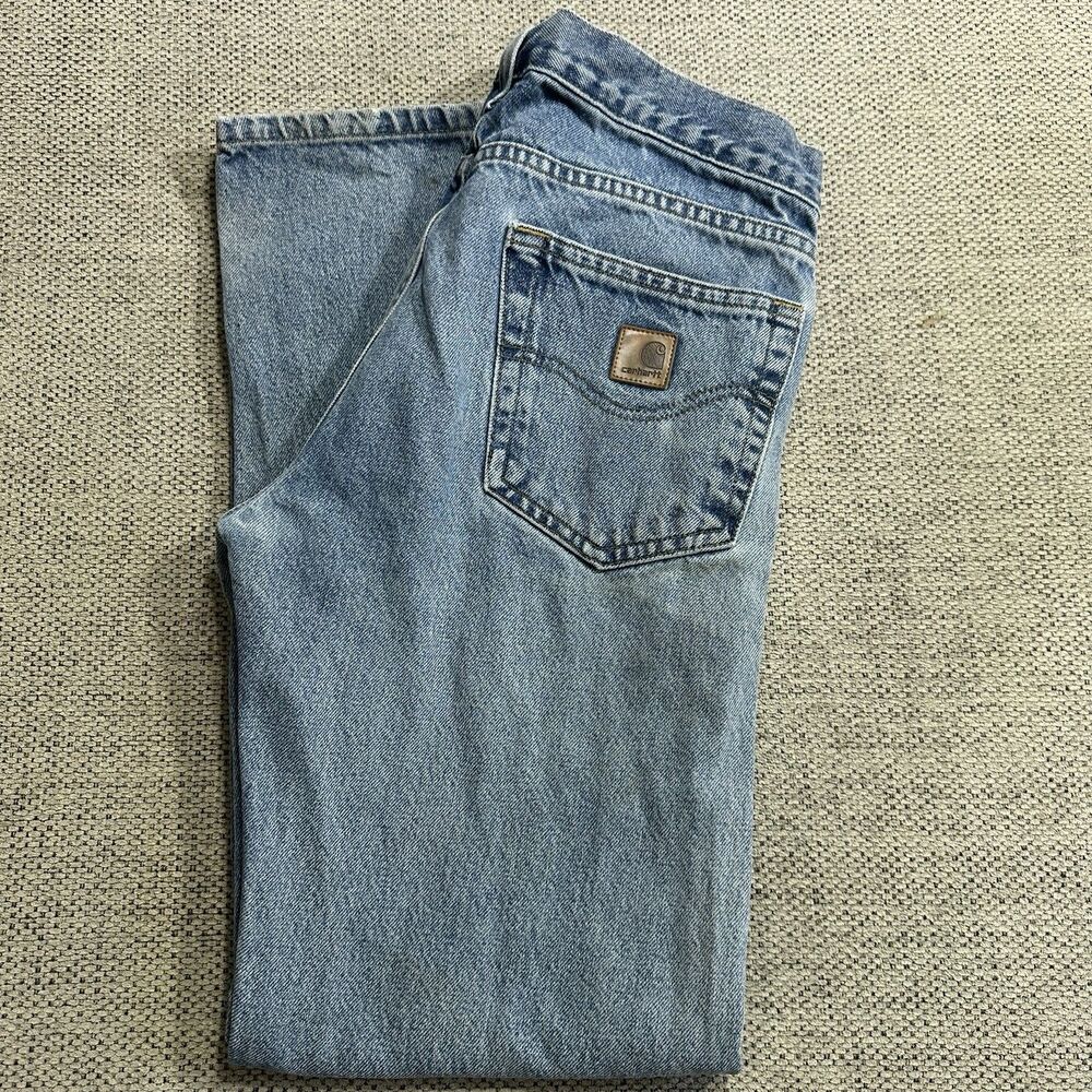 Vintage 90s Carhartt Carpenter Workwear Jeans Size 31x30